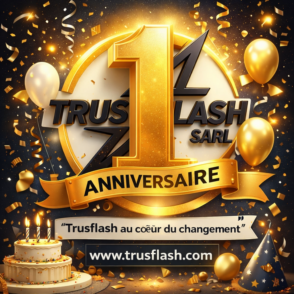 Trusflash célèbre son 1er anniversaire