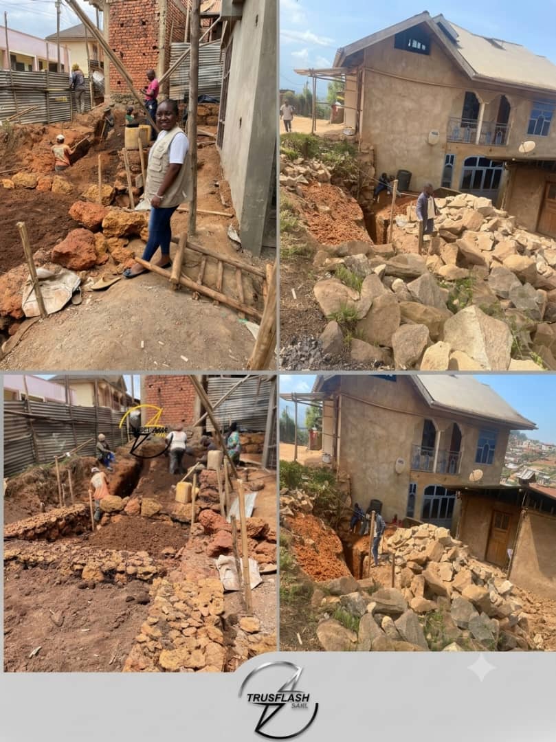 VISITE DE CHANTIER : SUIVI ETCONSTATS SUR LES CHANTIERS À BUTEMBO (NGULE et MUTIRI )